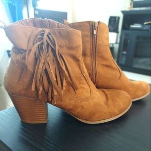 Brash brand Suede Ankle Boots